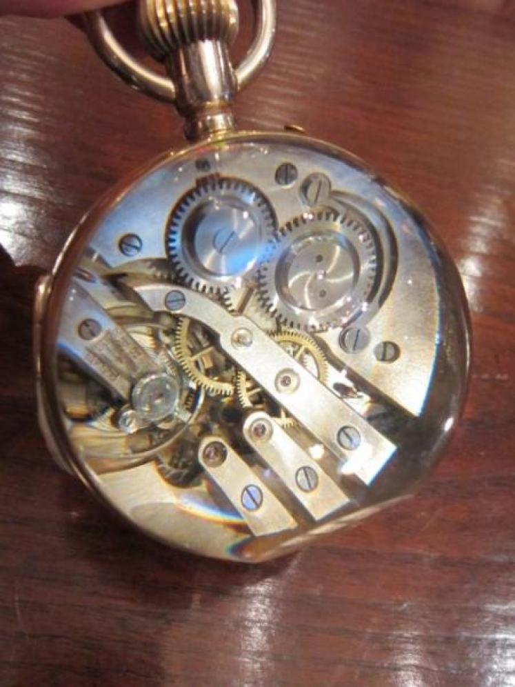 Rare 19th Century Swiss Crystal Ball Clock - Image 4