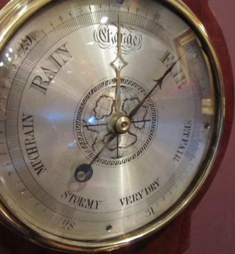 Rare William IV 5" Manchester Wheel Barometer