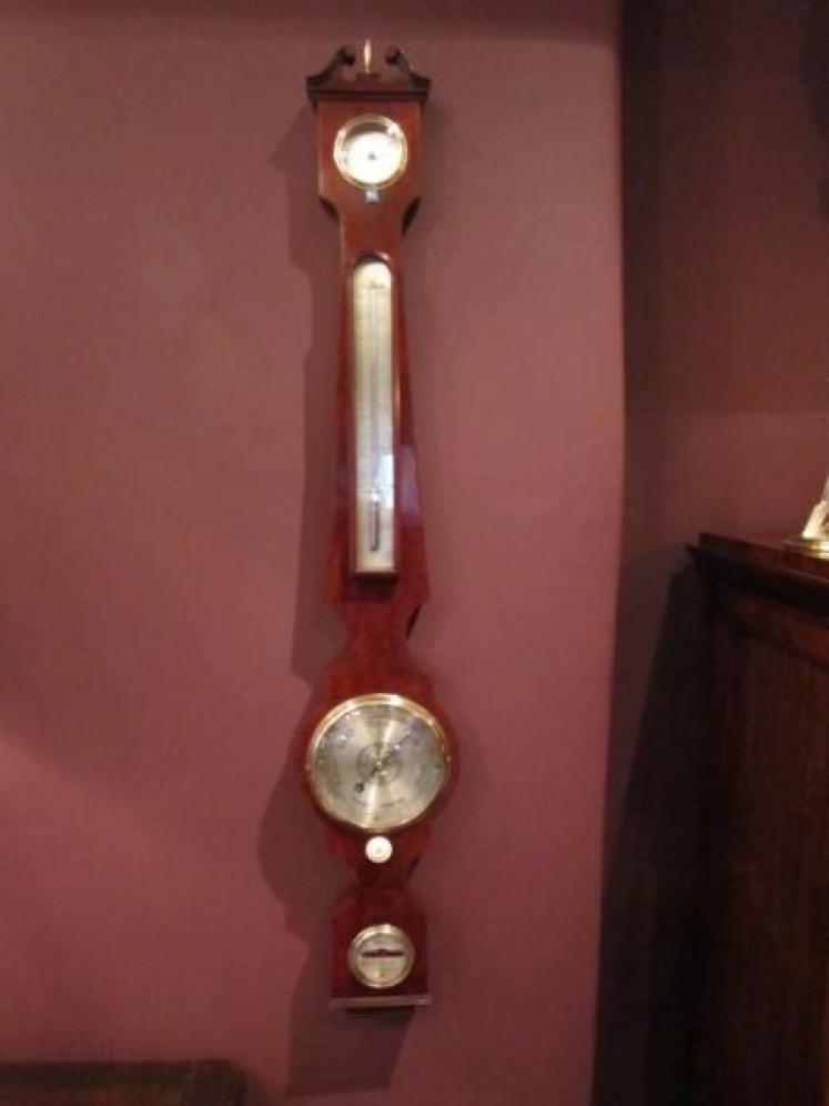 Rare William IV 5" Manchester Wheel Barometer - Image 2