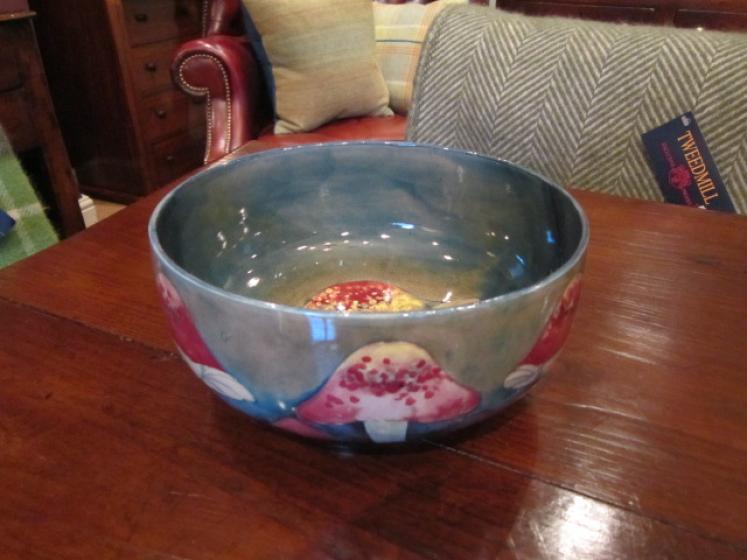 Superb Moorcroft Claremont Deep Bowl - Image 1