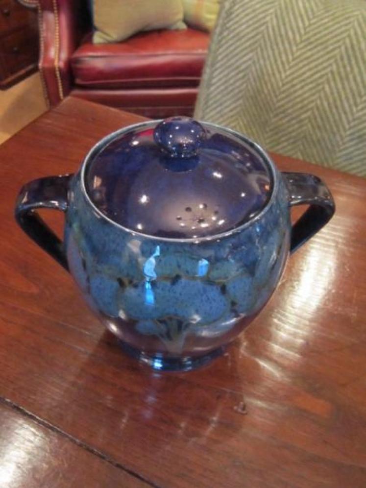 Stunning Moorcroft Moonlit Blue Lidded Jar - Image 2
