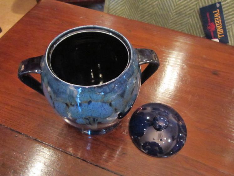 Stunning Moorcroft Moonlit Blue Lidded Jar - Image 3