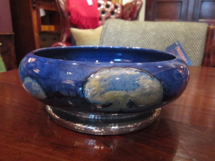 Superb Moorcroft Moonlit Blue Liberty's Bowl - Image 3
