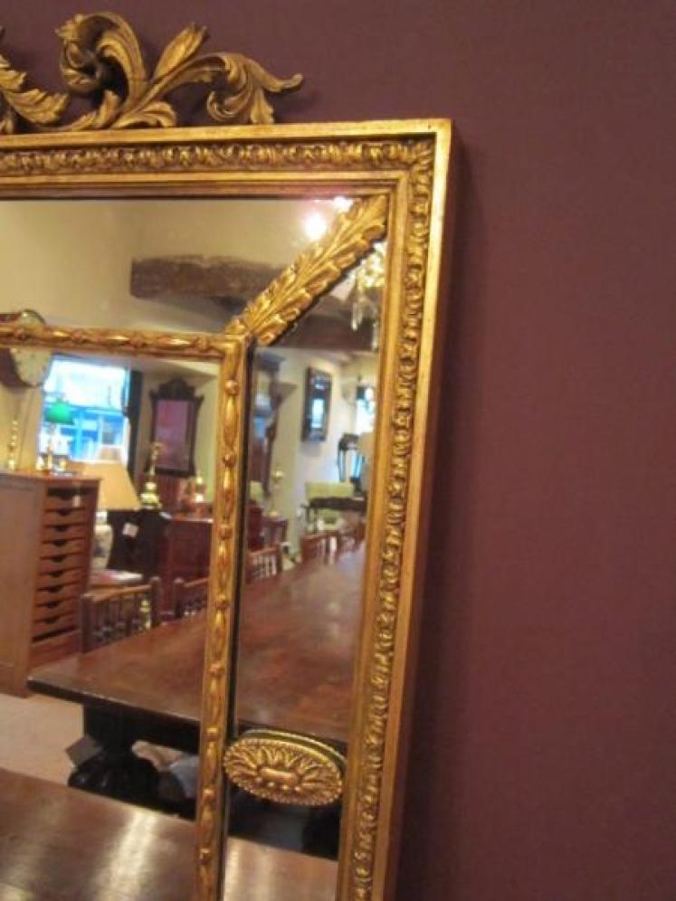Fine 19th Century Adams Style Gilt Wall Mirror - Image 2
