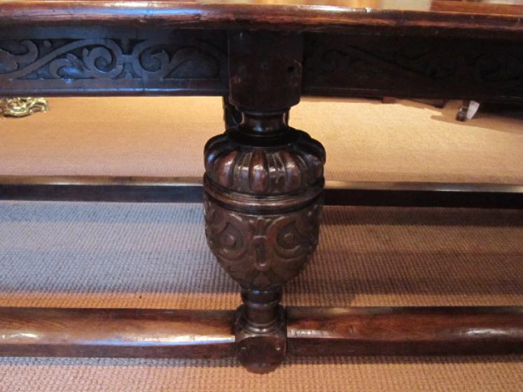 Fabulous George I Large Oak Refectory Table - Image 3