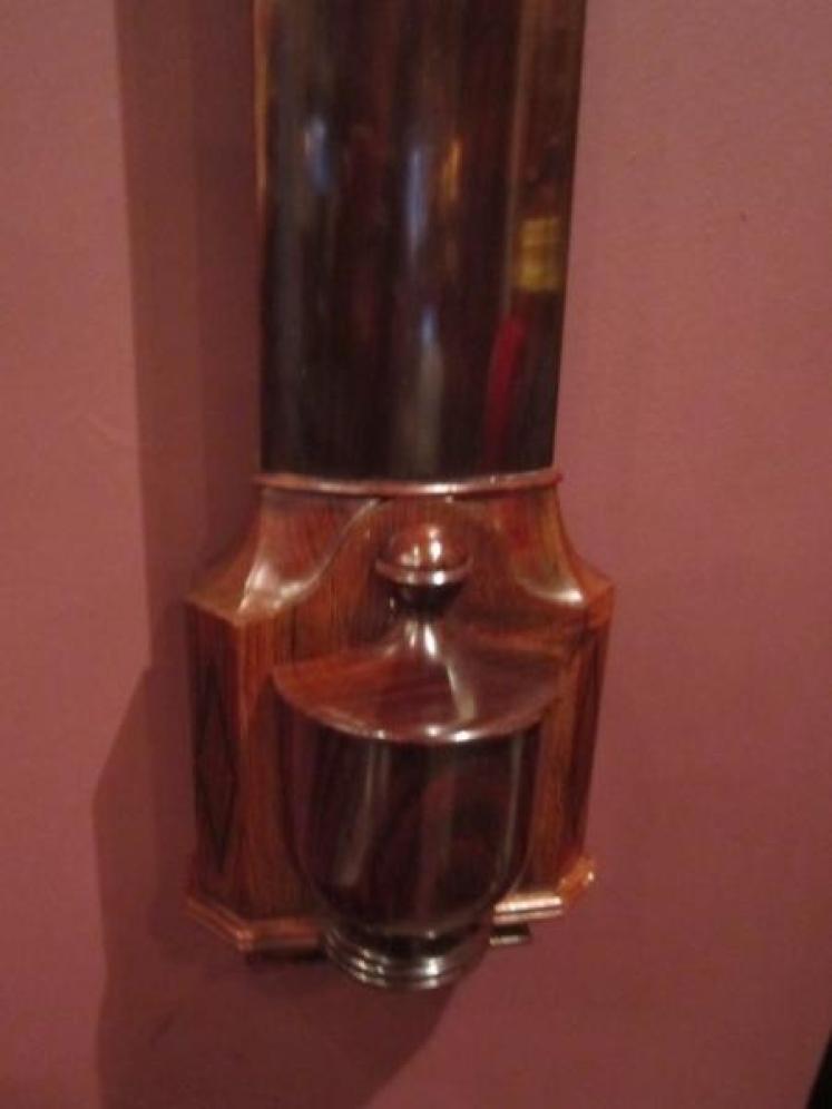 Fine Regency Rosewood Bow Fronted Stick Barometer - Image 4