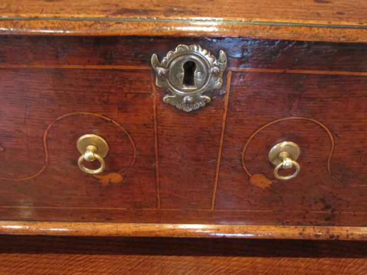 Rare William & Mary Period Inlaid Lace Box - Image 5