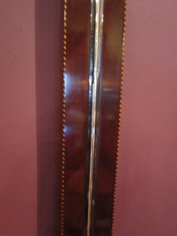 Superb Regency Inlaid Norwich Stick Barometer - Image 5