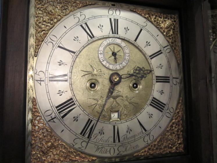 Superior George II Walnut Whitehaven Longcase Clock - Image 2
