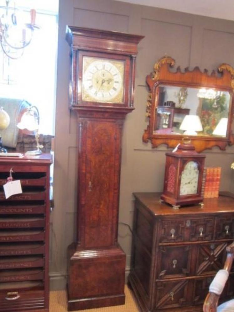 Superior George II Walnut Whitehaven Longcase Clock - Image 3