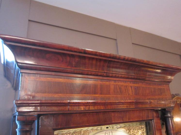 Superior George II Walnut Whitehaven Longcase Clock - Image 5