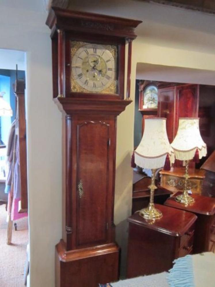 Fine Mid Georgian 8 Day Manchester Longcase Clock - Image 2