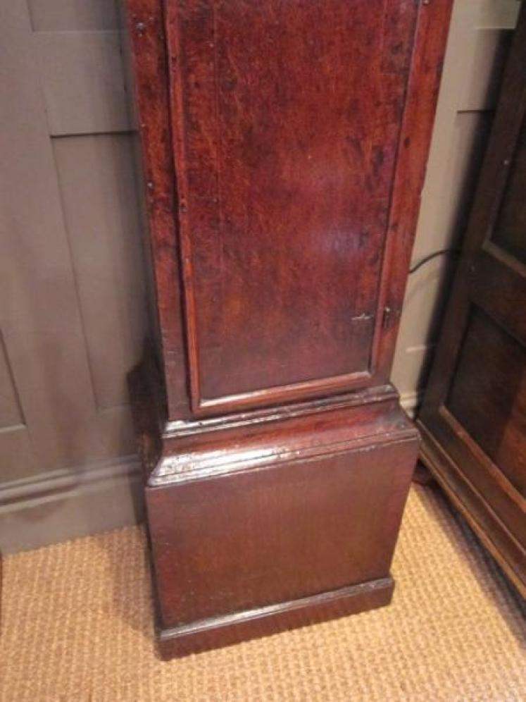 Superb George II Period Oak 8 Day Longcase Clock - Image 4
