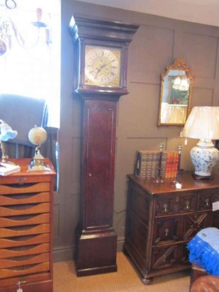 Superb George II Period Oak 8 Day Longcase Clock - Image 5