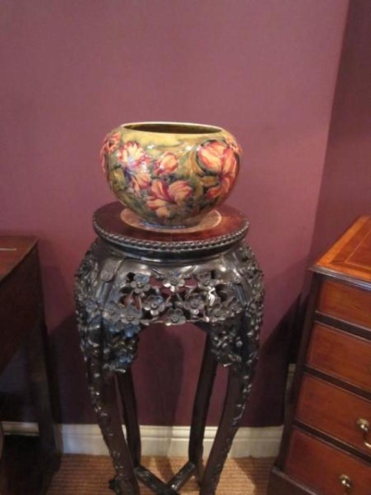 Superb Moorcroft Spanish Pattern Jardiniere - Image 1
