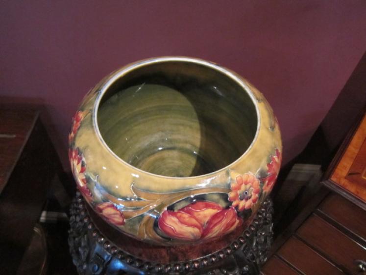 Superb Moorcroft Spanish Pattern Jardiniere - Image 4