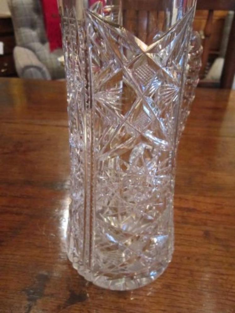 Superb George V Silver & Cut Glass Lemonade Jug - Image 3