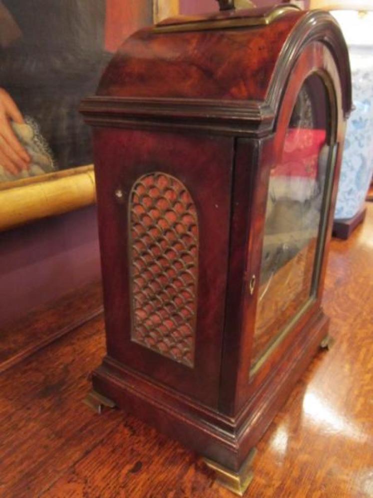Fine George III London Fusee Bracket Clock - Image 4