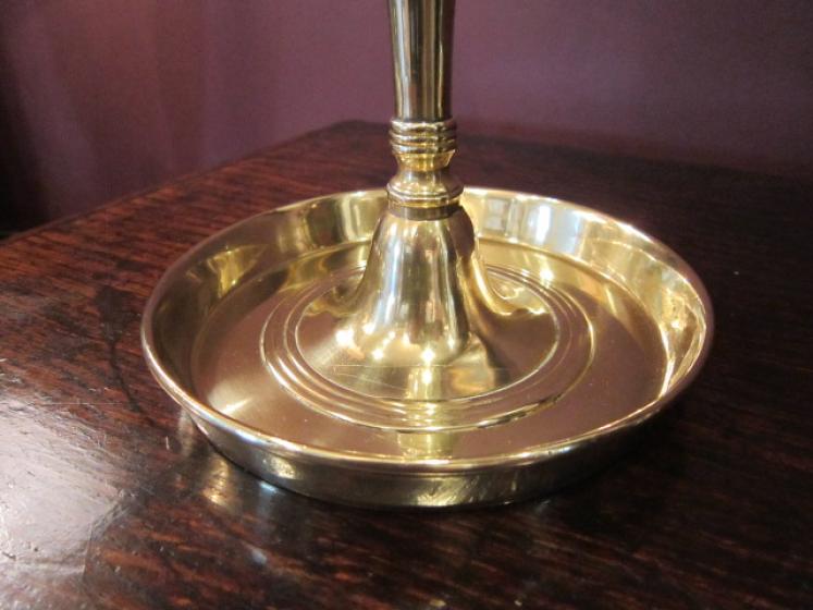 Rare Pair of George III Tavern Bell Candlesticks - Image 5