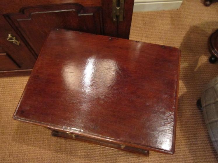 Small George II Period Oak Coffer - Image 2