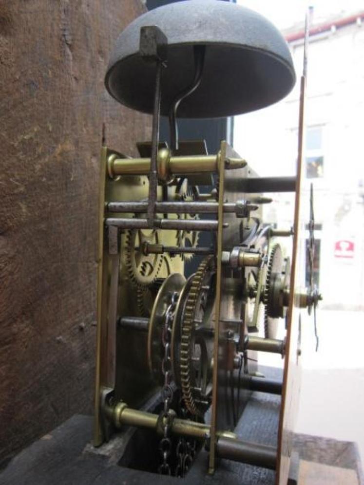 Rare George III Oak Miniature Longcase Clock - Image 5