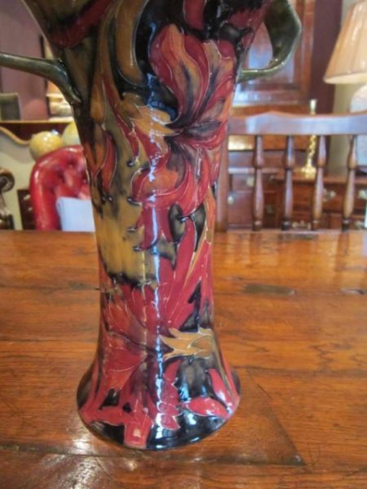 Stunning Moorcroft Spanish Twin Handled Vase - Image 3