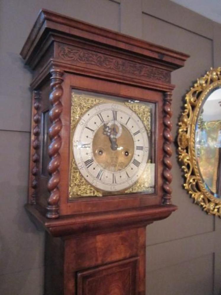 Fine George I Period Walnut Bristol Longcase Clock - Image 1