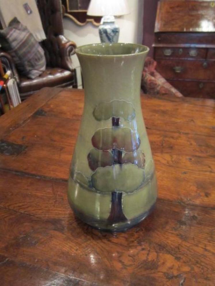 Early Moorcroft Hazeldene Shaped Vase - Image 1
