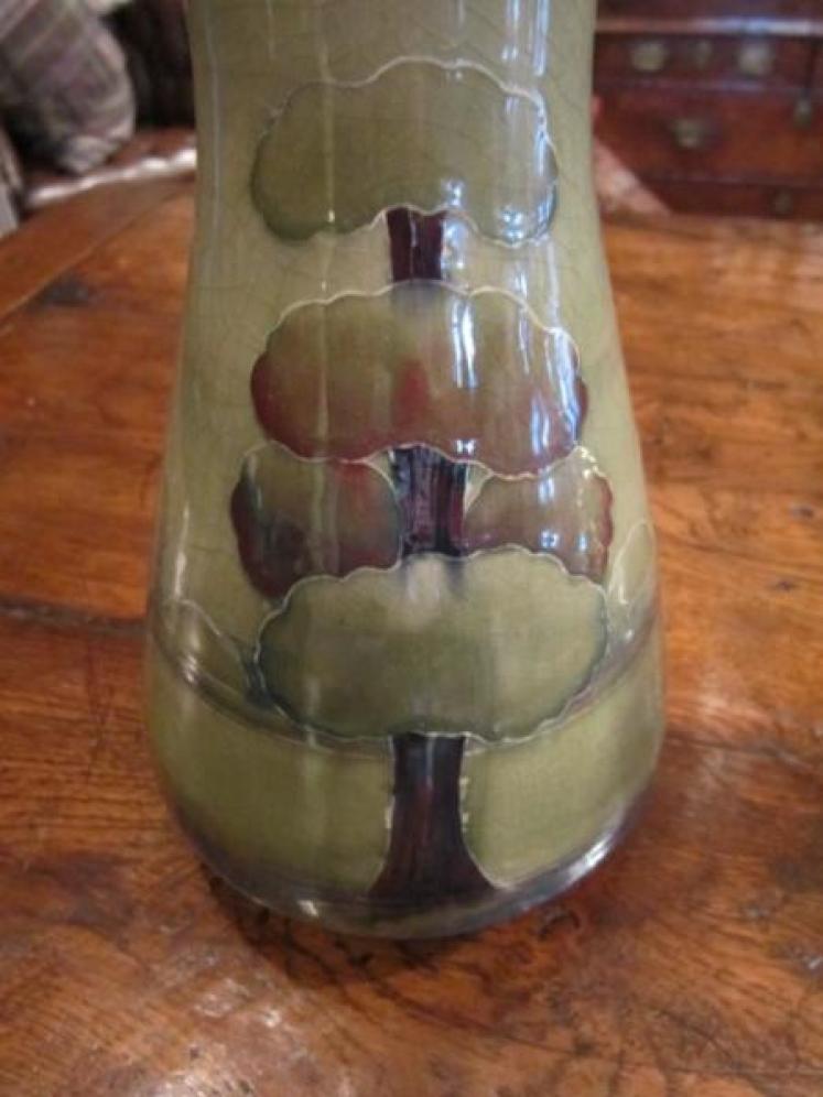 Early Moorcroft Hazeldene Shaped Vase - Image 2