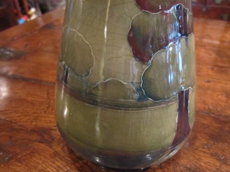 Early Moorcroft Hazeldene Shaped Vase - Image 3