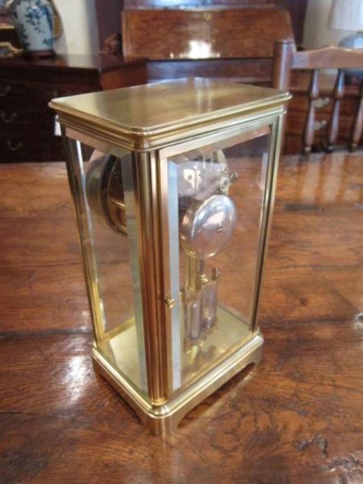 Very Small 19th Century French 'Four Glass' Clock - Image 5