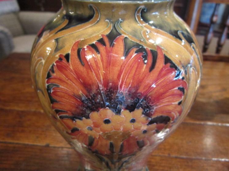 Stunning McIntyre Moorcroft Cornflower Vase - Image 3
