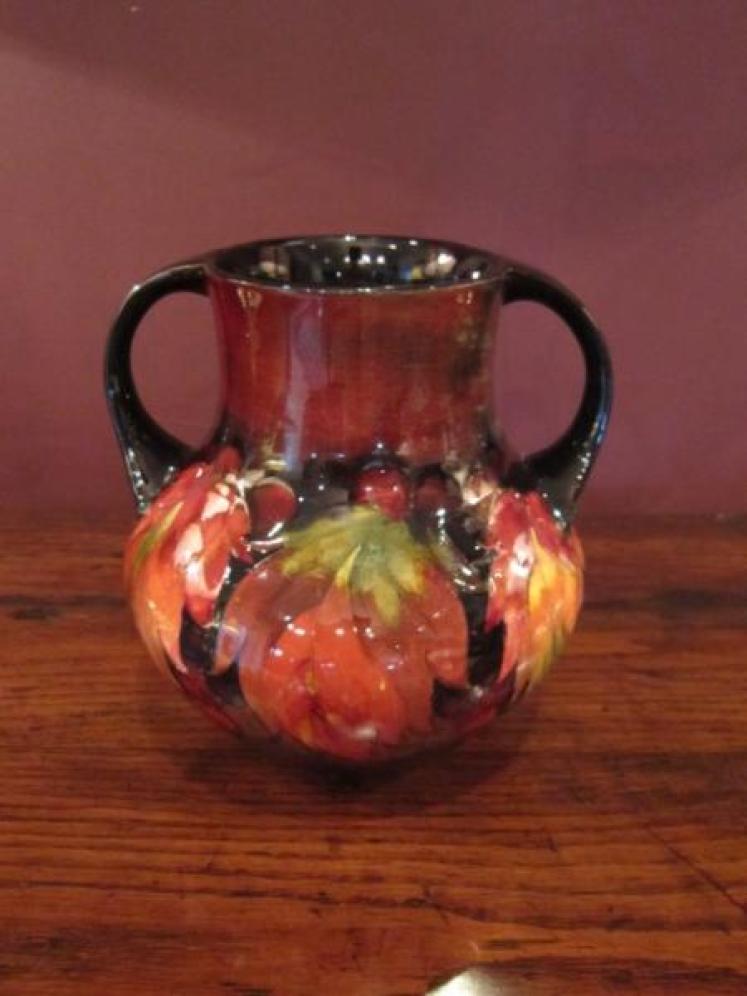 Superb Moorcroft Autumn Leaf & Berries Vase - Image 1