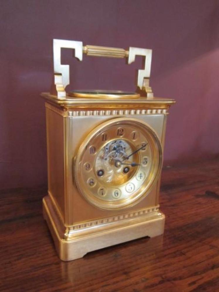 Superb 19th Century Large Striking Carriage Clock - Image 1