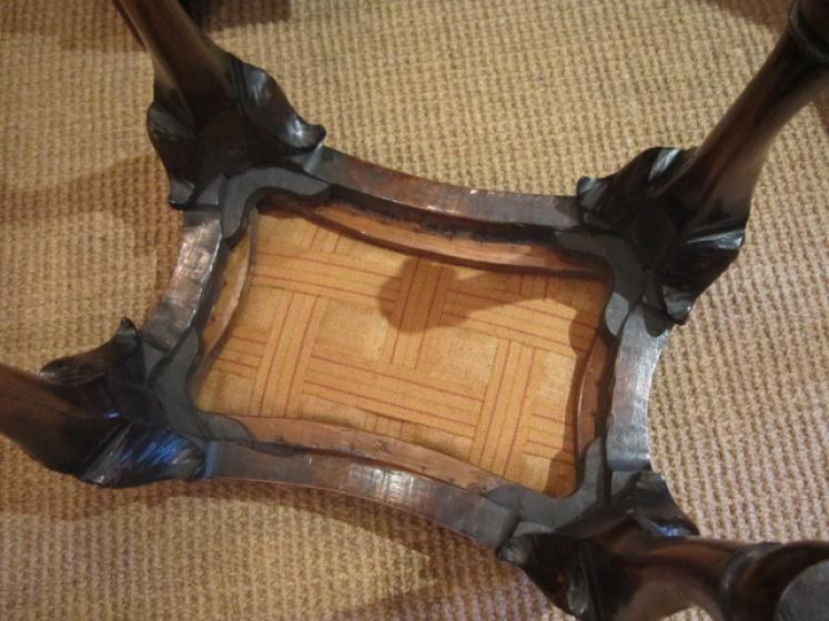 Outstanding George I Style Walnut Dressing Stool - Image 5