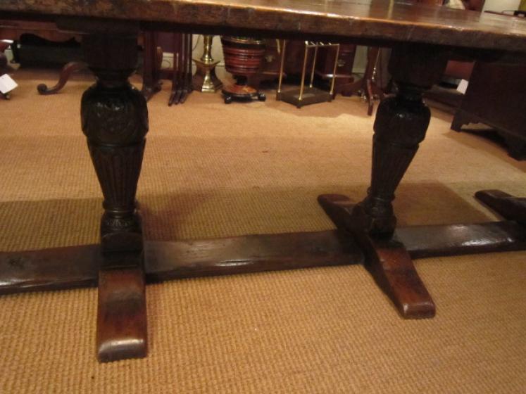 Outstanding Large George III Period Refectory Table - Image 4