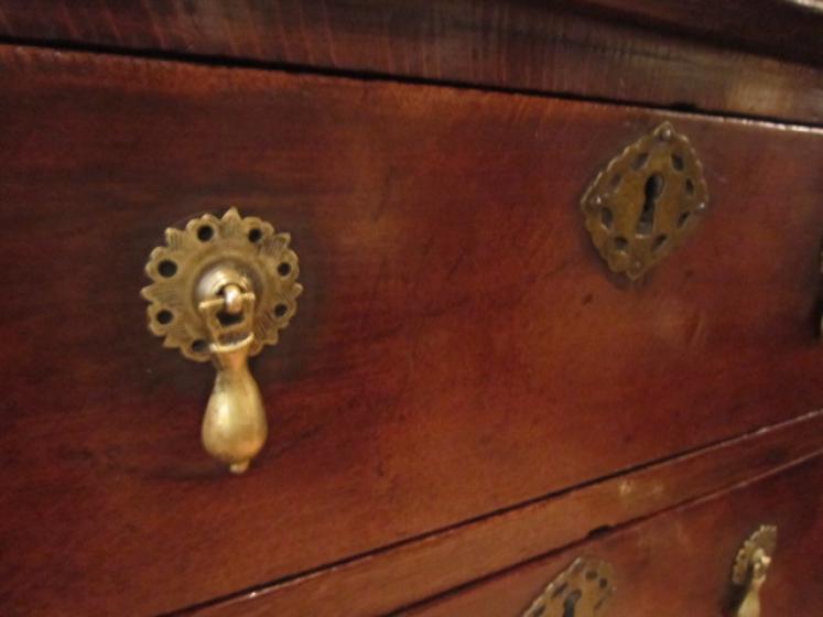 Very Small George I Oak Chest on Stand - Image 3
