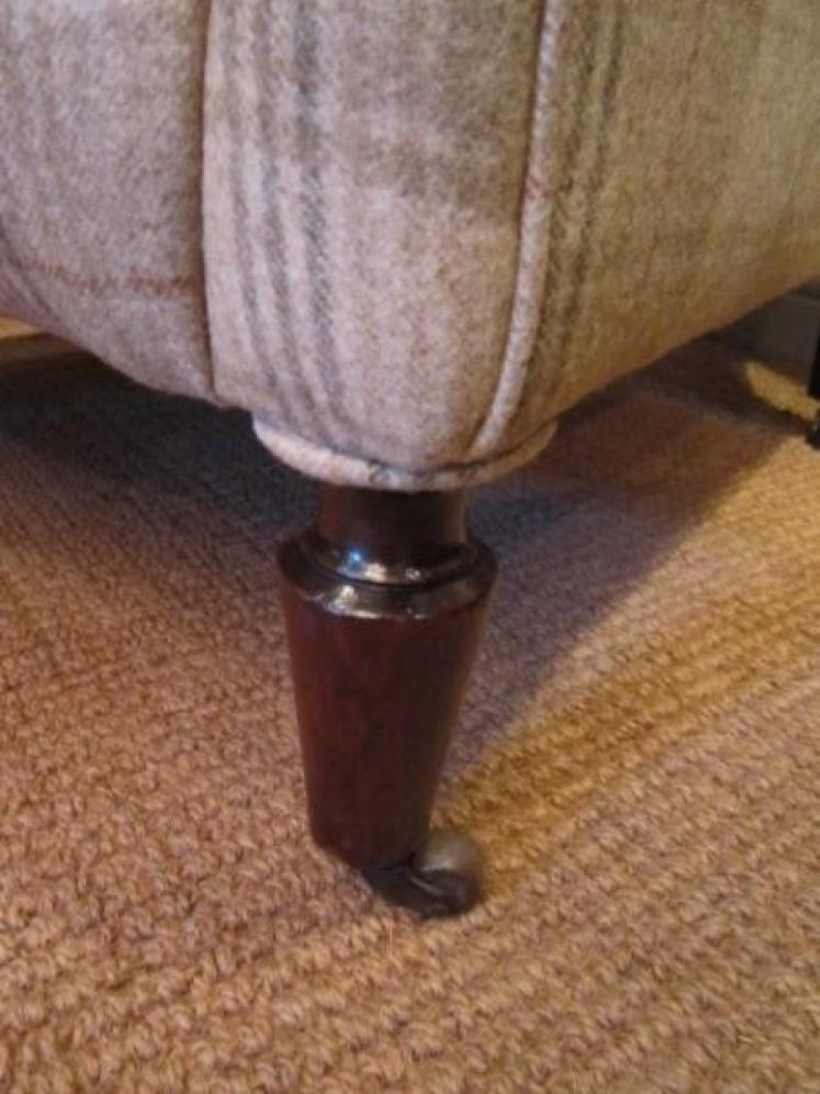 Top Quality Victorian Upholstered Wing Back Armchair - Image 2