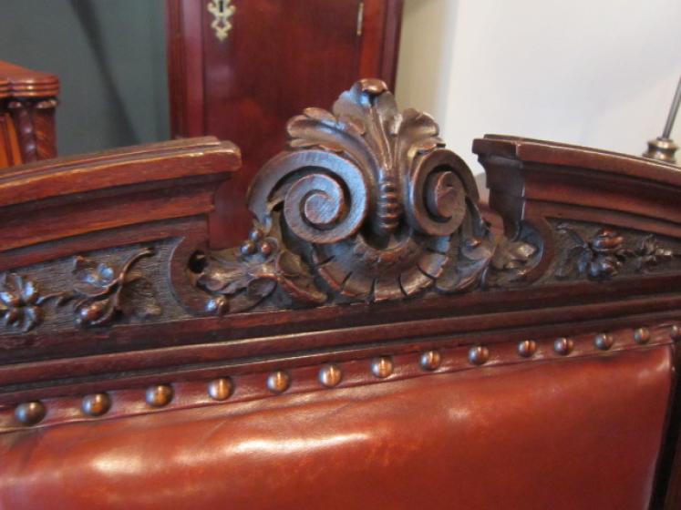 Superb Victorian Oak Court Room Armchair - Image 3
