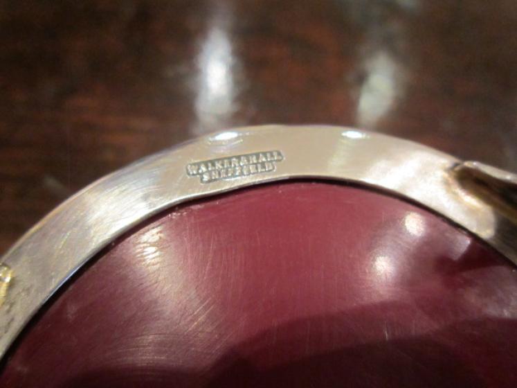Superb Art Deco Silver & Guilloche Enamel Ring Box - Image 3