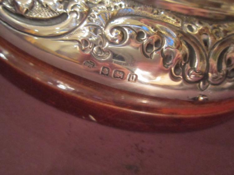 Superb Rare Victorian Silver Mounted Barometer - Image 2