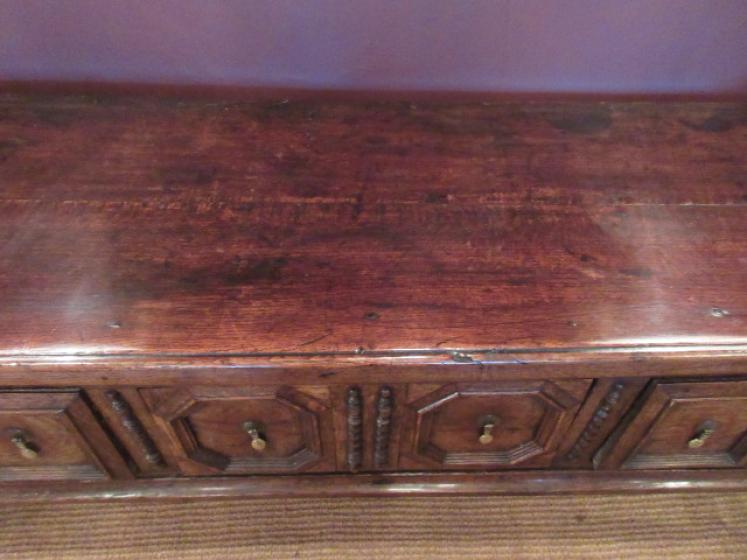 Early Period Geometrical Front Oak Dresser - Image 2