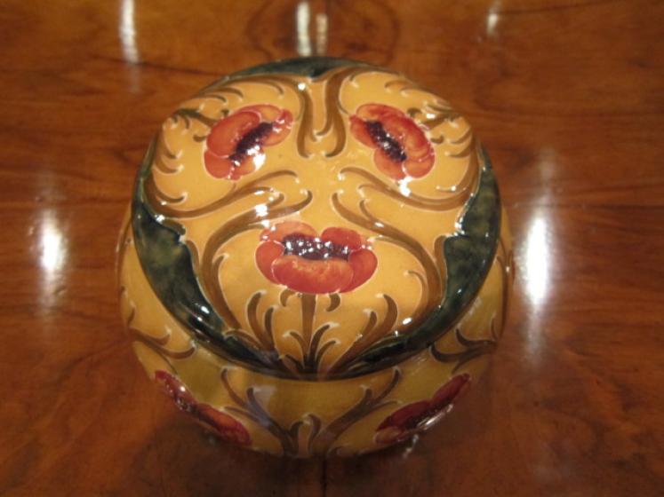 McIntrye Moorcroft Florian Screw Top Lidded Jar - Image 3