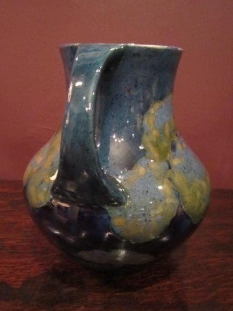 Moorcroft Moonlit Blue Twin Handled Vase - Image 4