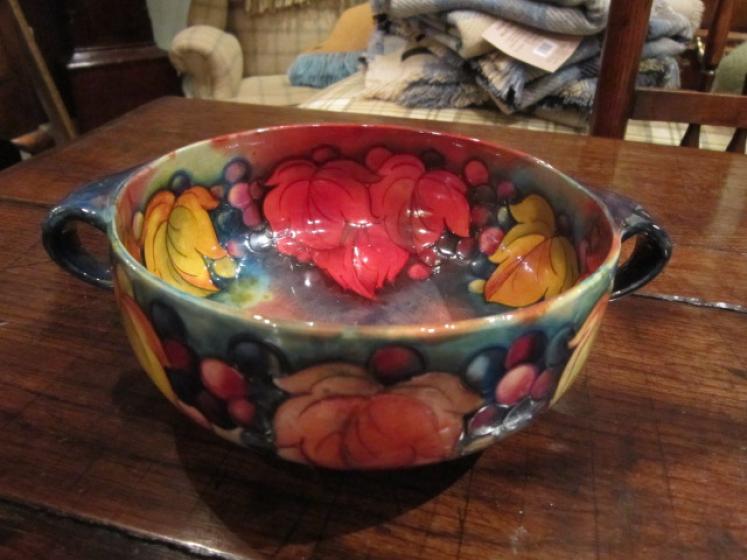 Moorcroft Autumn Leaves & Berries Bowl - Image 1