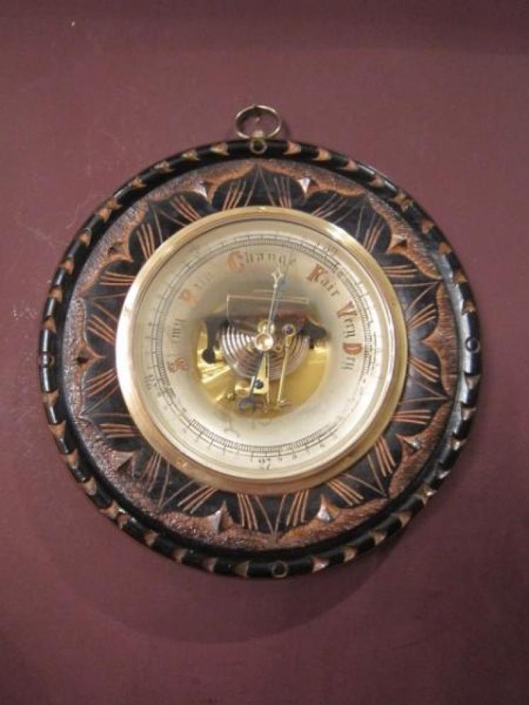 Top Quality Victorian Skeletonised Manchester Barometer - Image 5