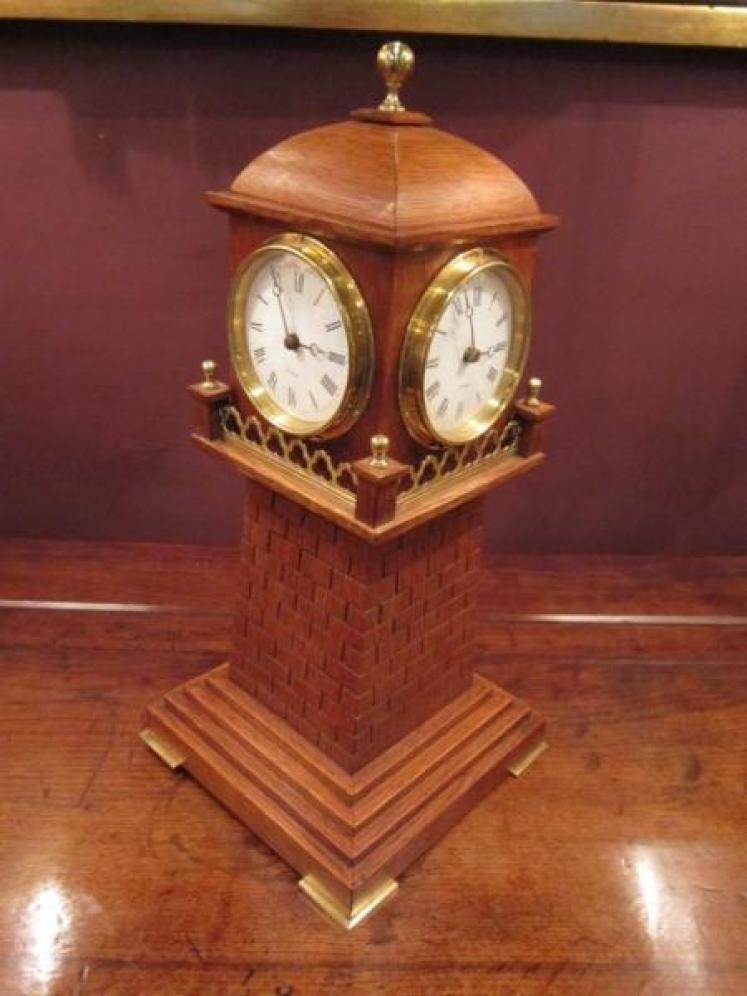 Very Rare 19th Century Lighthouse Exhibition Clock - Image 1