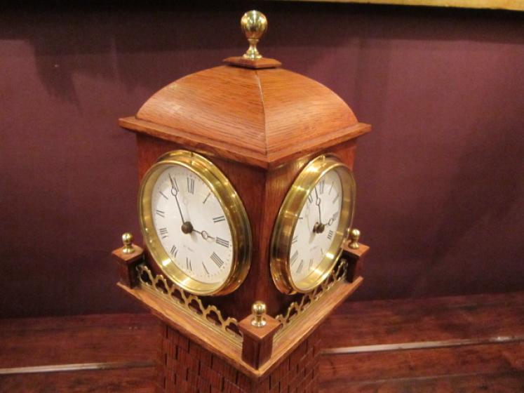 Very Rare 19th Century Lighthouse Exhibition Clock - Image 2