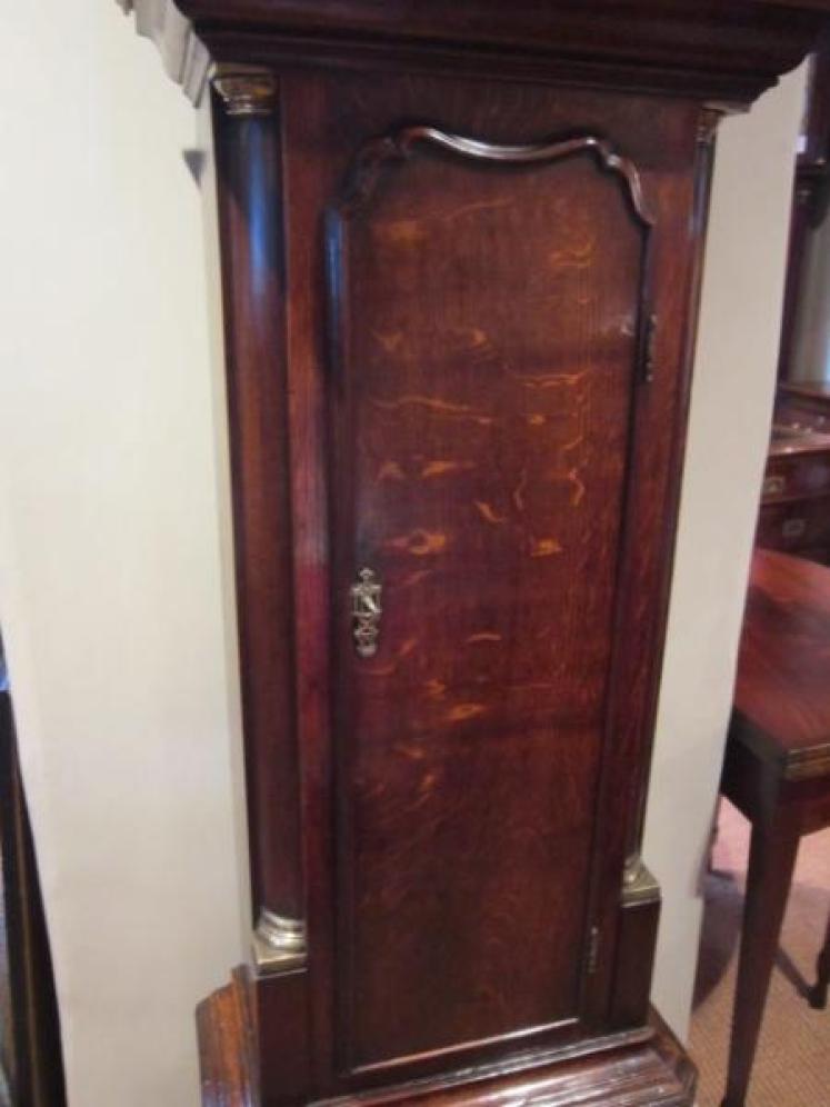 Fine Georgian 8 Day Manchester Longcase Clock - Image 3