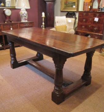 Superb George I Period Oak Refectory Table